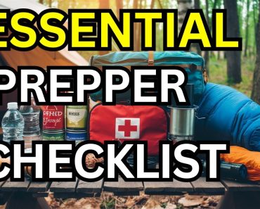 The Prepper’s Checklist: Essential Items You Need Now