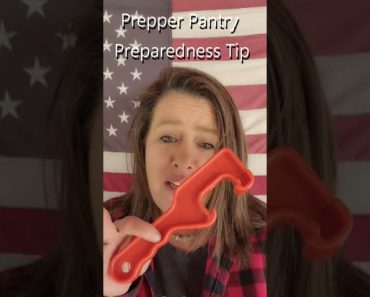 Prepper Pantry Preparedness Tip